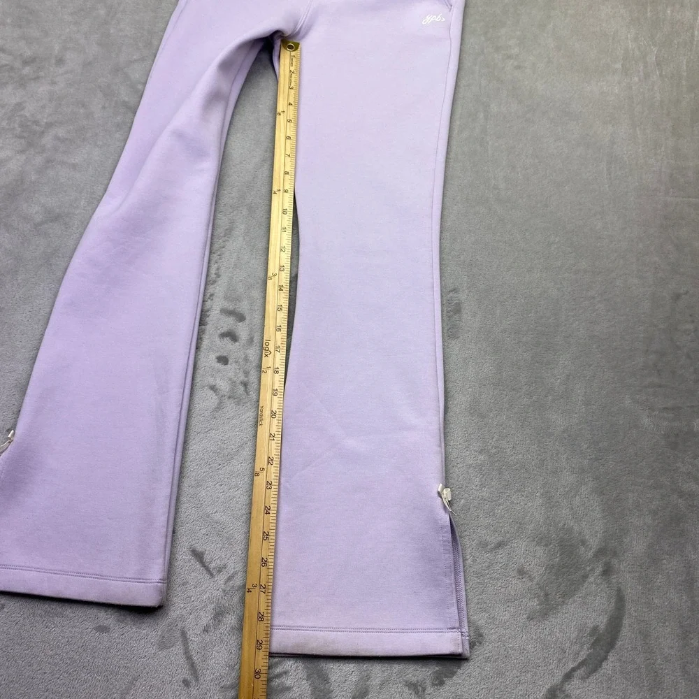 Abercrombie Kids YPB Lavender Purple Flare Leggings‎ Split Hem Size 15/16 Boho
